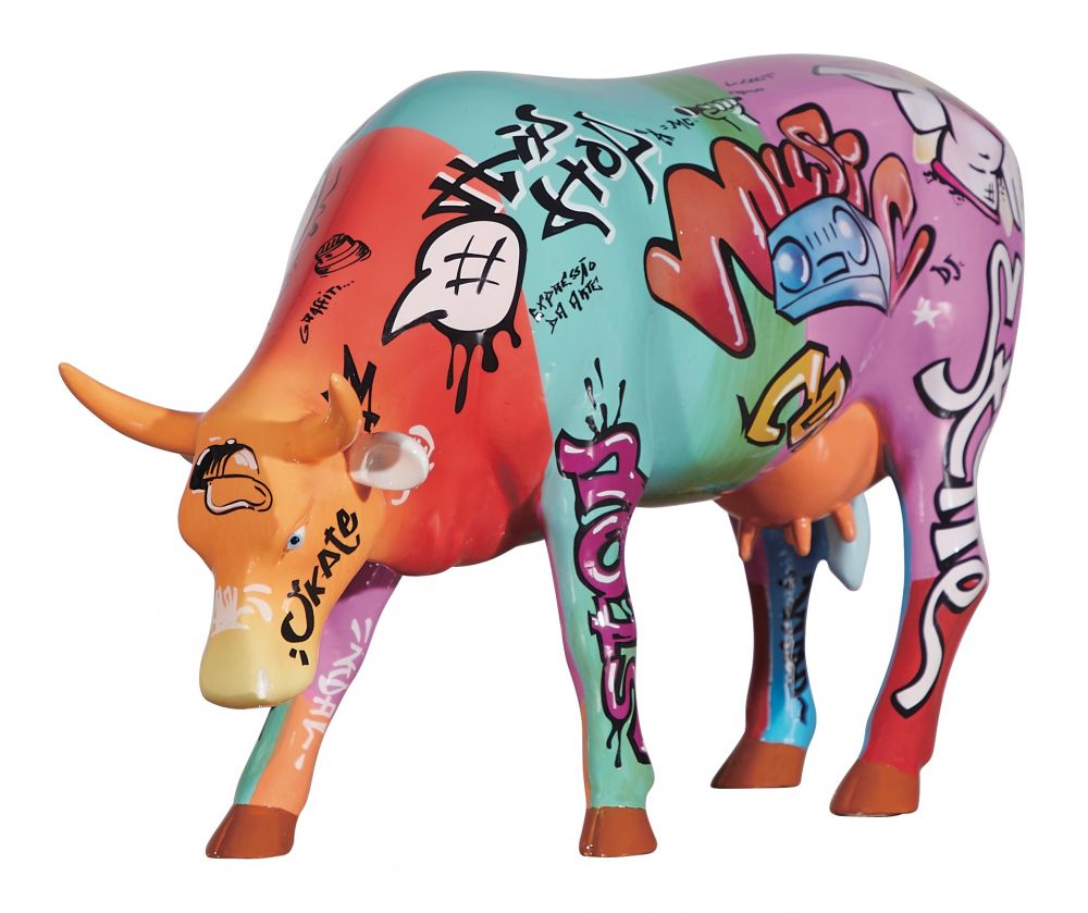 Cow Parade - art gift - Vaquinha do Hip Hop