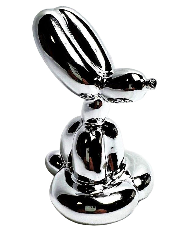 Balloon rabbit Silver