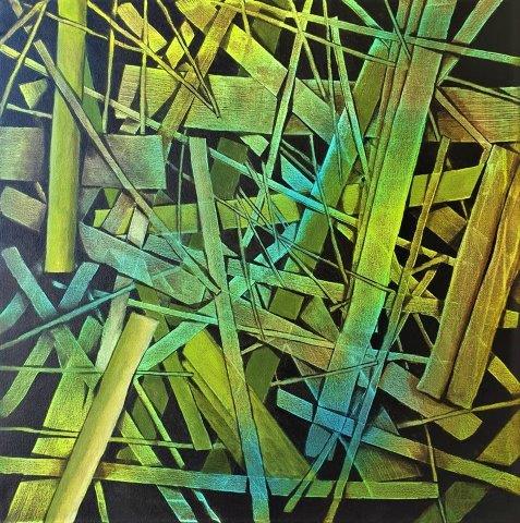 Jeanny van der Sanden - Painting - Complicated