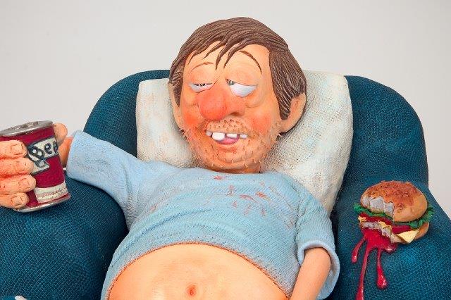 Forchino - Kunst Cadeau- De levensgenieter (groot)