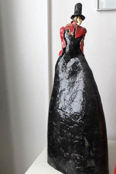 G Glerum - Overig - Keramiek beeld Man