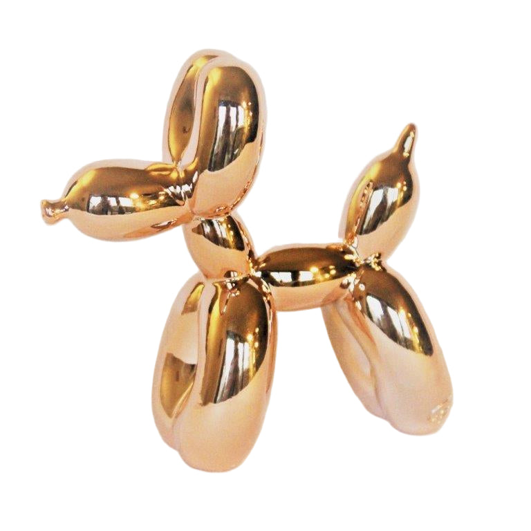 Ballon hond Rose Goud