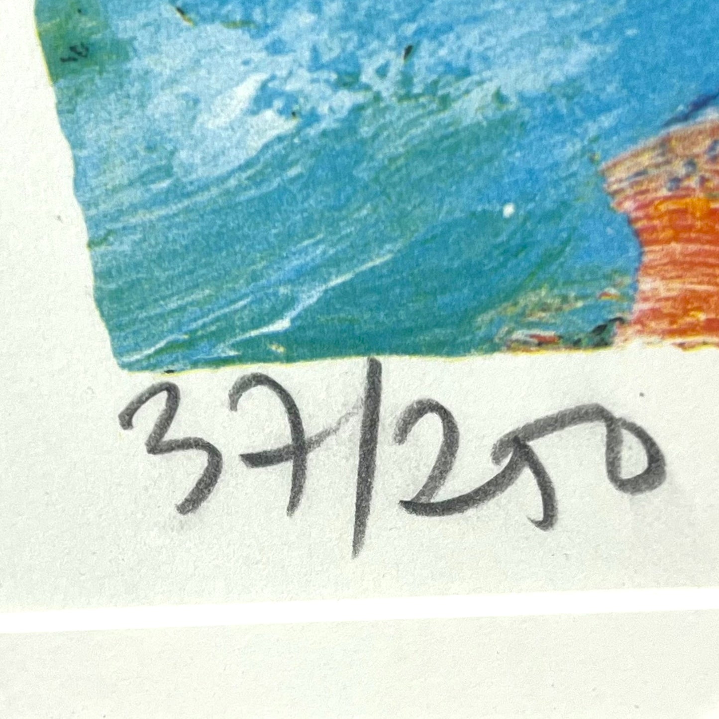 Jan Cremer - Zeefdruk - Landschap II