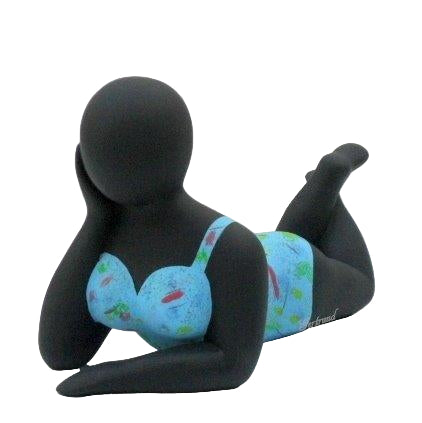 Gertruud Hartog - Kunstcadeau - Lovely Lady blauw