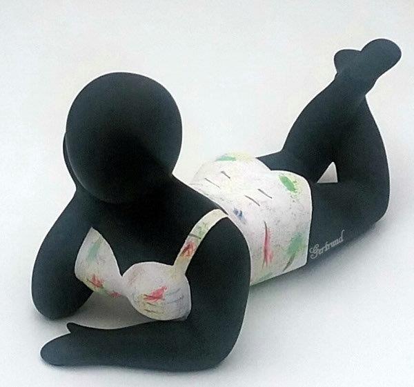 Gertruud Hartog - Art gift - Lovely Lady white