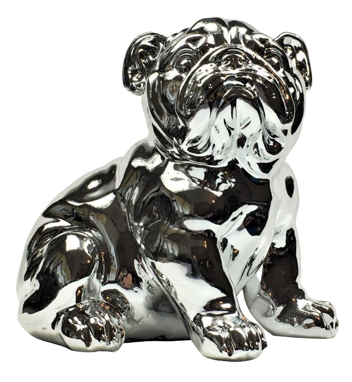 Franse Bull Dog Pup Zilver