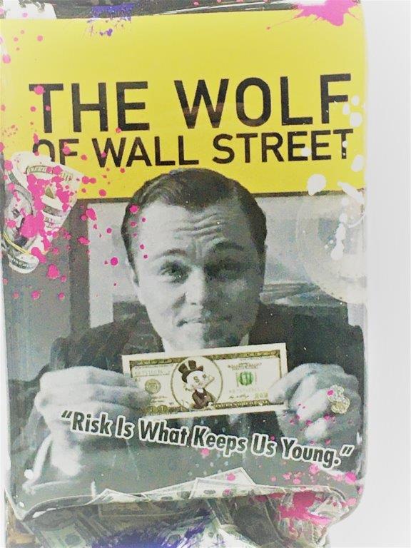 Ad van Hassel - Art Gift - Art Candy Toffee - Wolf of Wallstreet 1 33cm