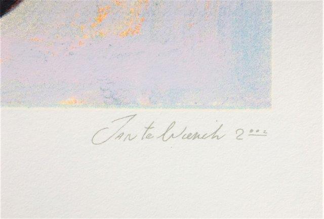 Jan te Wierik - Zeefdruk - Tweeling