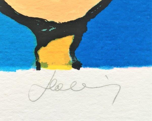 Jan Latinne - Zeefdruk - Twins