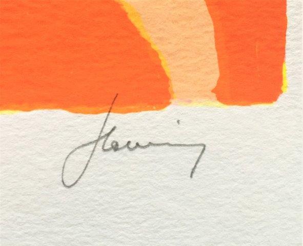 Jan Latinne - Zeefdruk - Verwondering