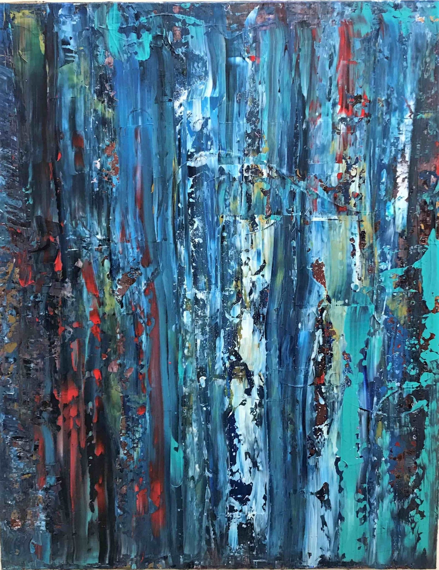 O'shell Bonafasia -Painting - a sunset at the caribbean