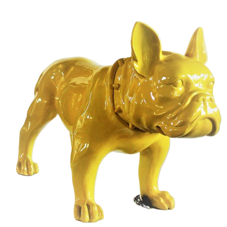 Large French Bull Dog Yellow