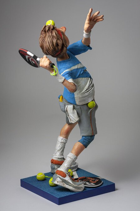 Forchino - Kunst Cadeau- De padel speler