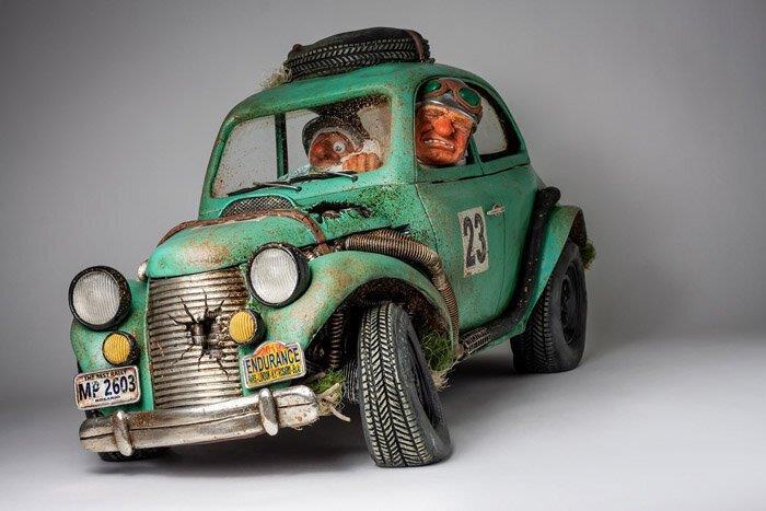 Forchino - Kunst Cadeau- Rally car