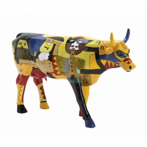 Cow Parade - kunst cadeau - Picowso Moosicons