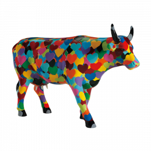 Cow Parade - kunst cadeau - Hertstanding Cow