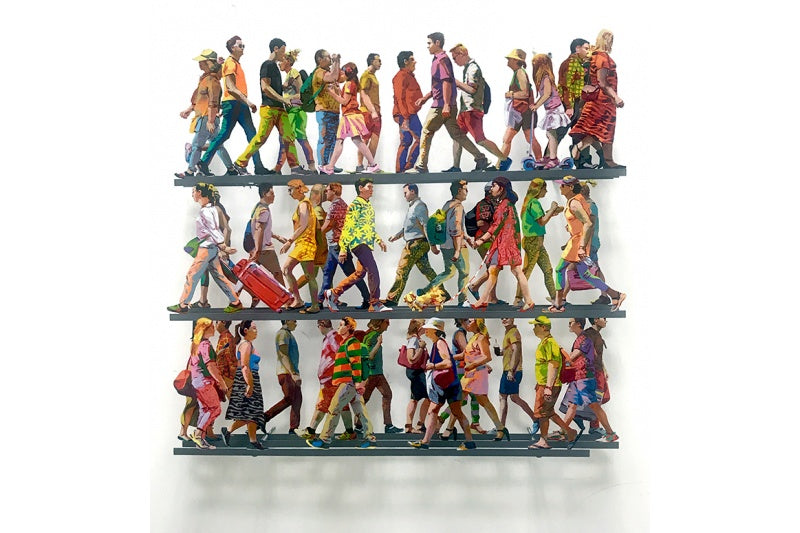 David Gerstein - Wall Sculpture - 5th Avenue L