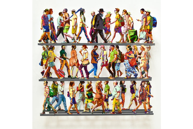 David Gerstein - Wall Sculpture - 5th Avenue M