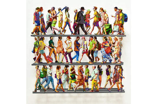 David Gerstein - Wall Sculpture - 5th Avenue M