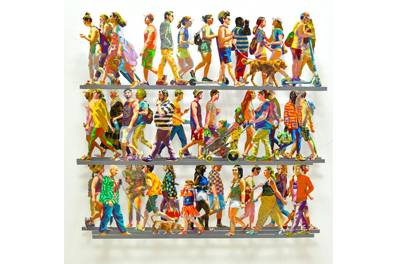 David Gerstein - Wall Sculpture - 5th Avenue Q