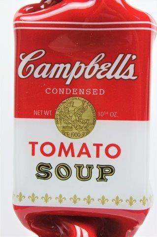 Ad van Hassel - Art Candy - Campbell's soup rood