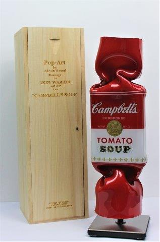 Ad van Hassel - Art Candy - Campbell's soup rood