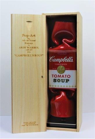 Ad van Hassel - Art Candy - Campbell's soup rood