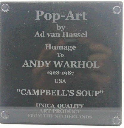 Ad van Hassel - Art Candy - Campbell's soup rood