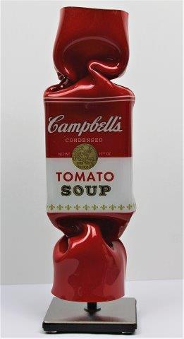 Ad van Hassel - Art Candy - Campbell's soup rood