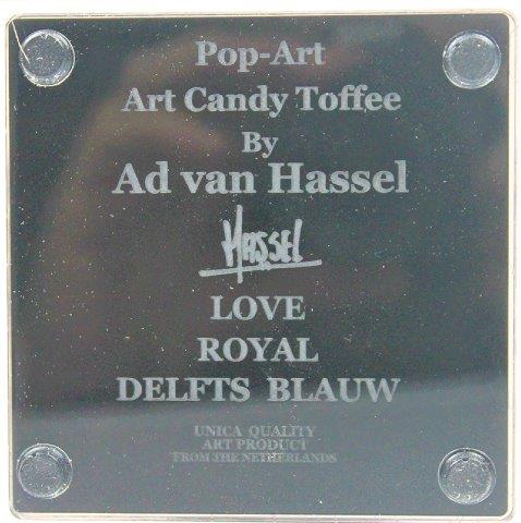 Ad van Hassel - Art Candy - Royal Delfts Blauw