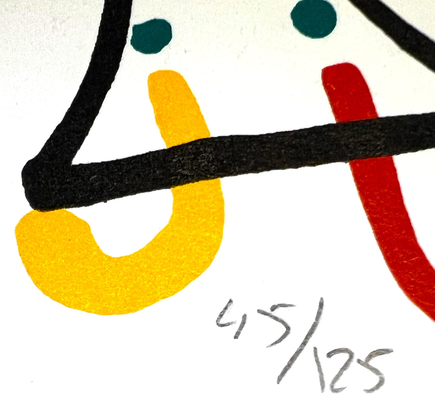 Ad van Hassel - Zeefdruk - Zonder titel