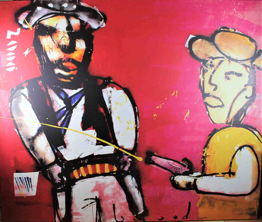 Herman Brood - Giclee op linnen-  Billy the Kid