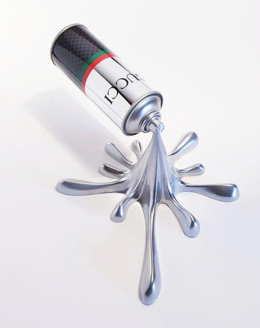 Kresimir Buden - Pop Art - Spray Can Silver Gucci