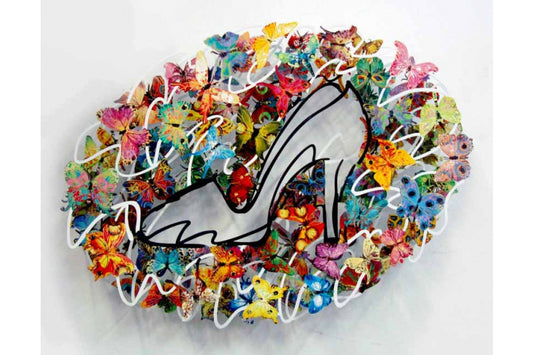 David Gerstein - Wall Sculpture - Cinderella