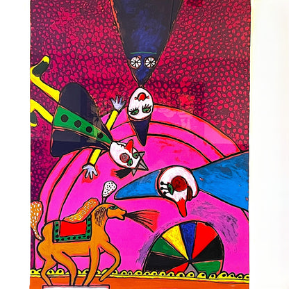Corneille - Zeefdruk - Circus