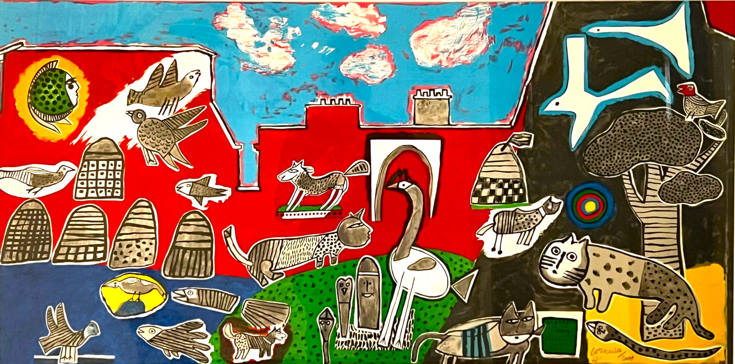 Corneille - Zeefdruk - Présence africaine à Paris