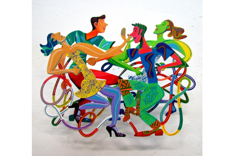 David Gerstein - Wall Sculpture - Disco Extasy