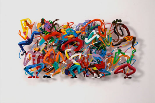 David Gerstein - Wall Sculpture - Disco - Small