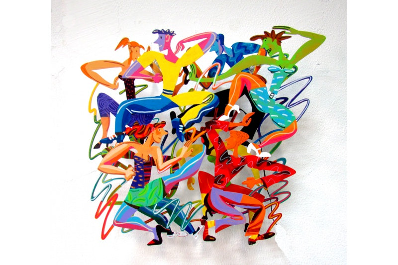 David Gerstein - Wall Sculpture - Disco Trance