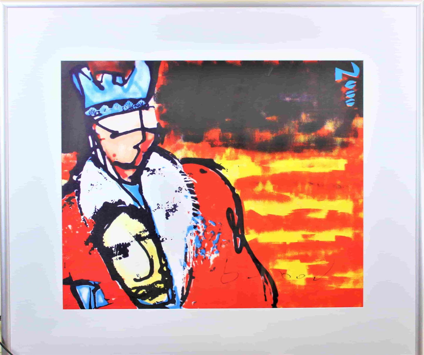 Herman Brood - silkscreen - The king