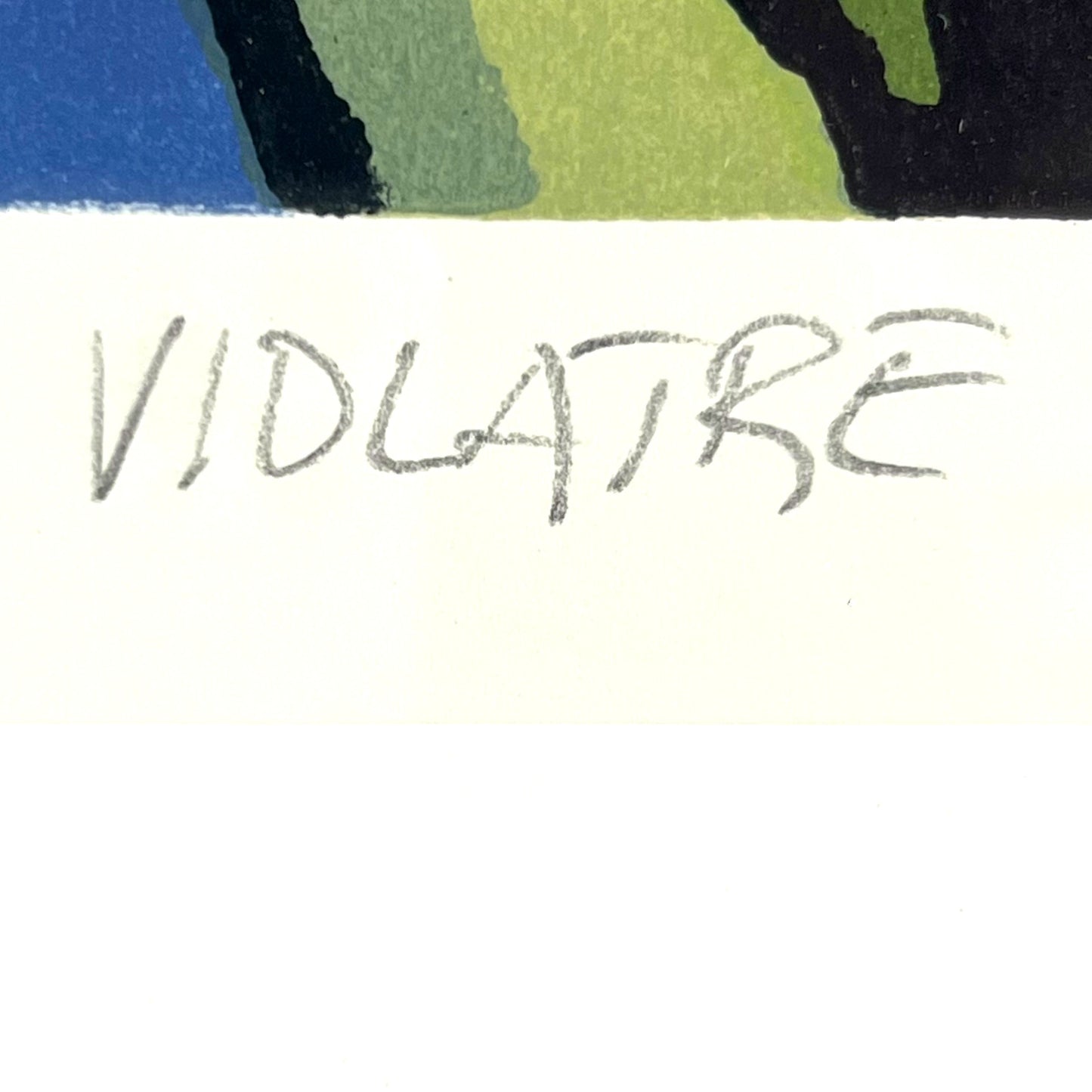 Fon Klement - Zeefdruk - Vidlatre