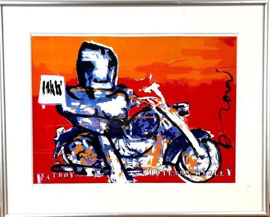 Herman Brood - Litho - Fat boy