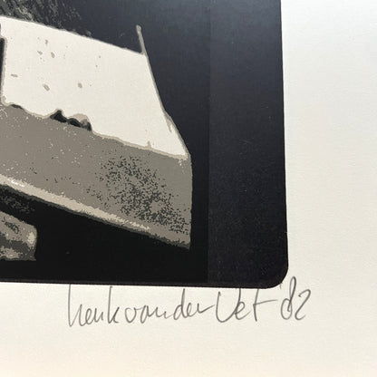 Henk van der Vet - Zeefdruk - Karel Appel en Christian Dotremont Atelier 2