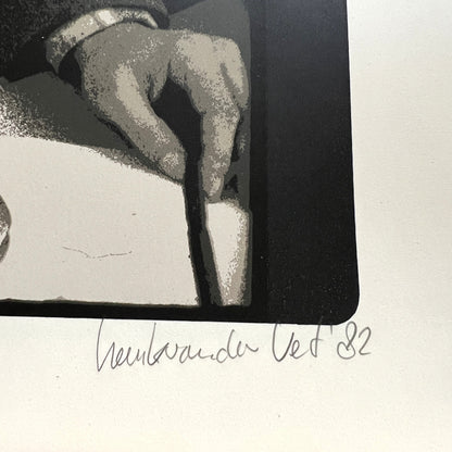 Henk van der Vet - Zeefdruk - Christian Dotremont
