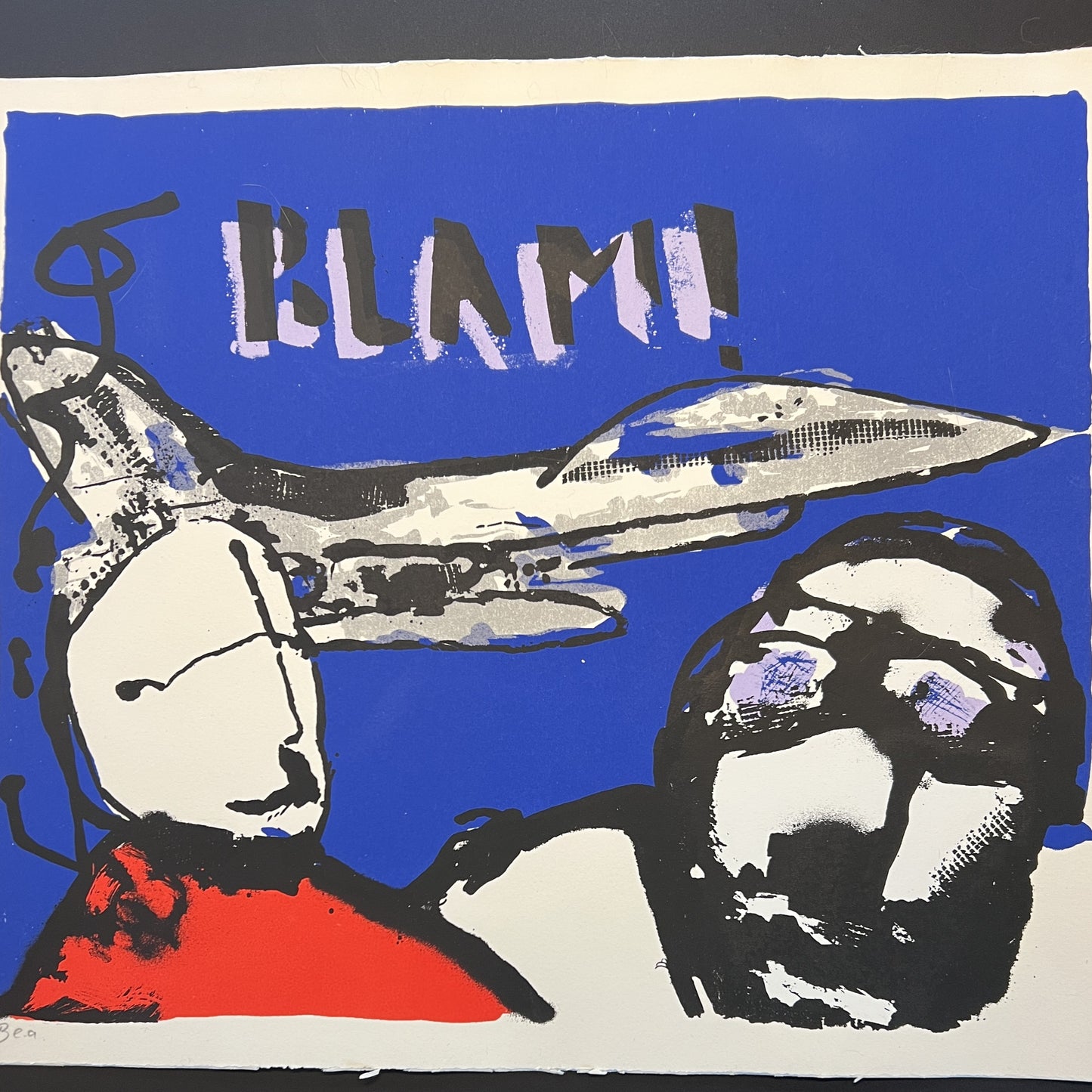 Herman Brood - Zeefdruk - Blam
