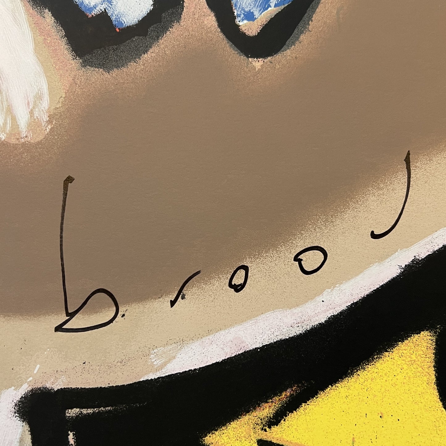 Herman Brood - Zeefdruk - Bulls ride