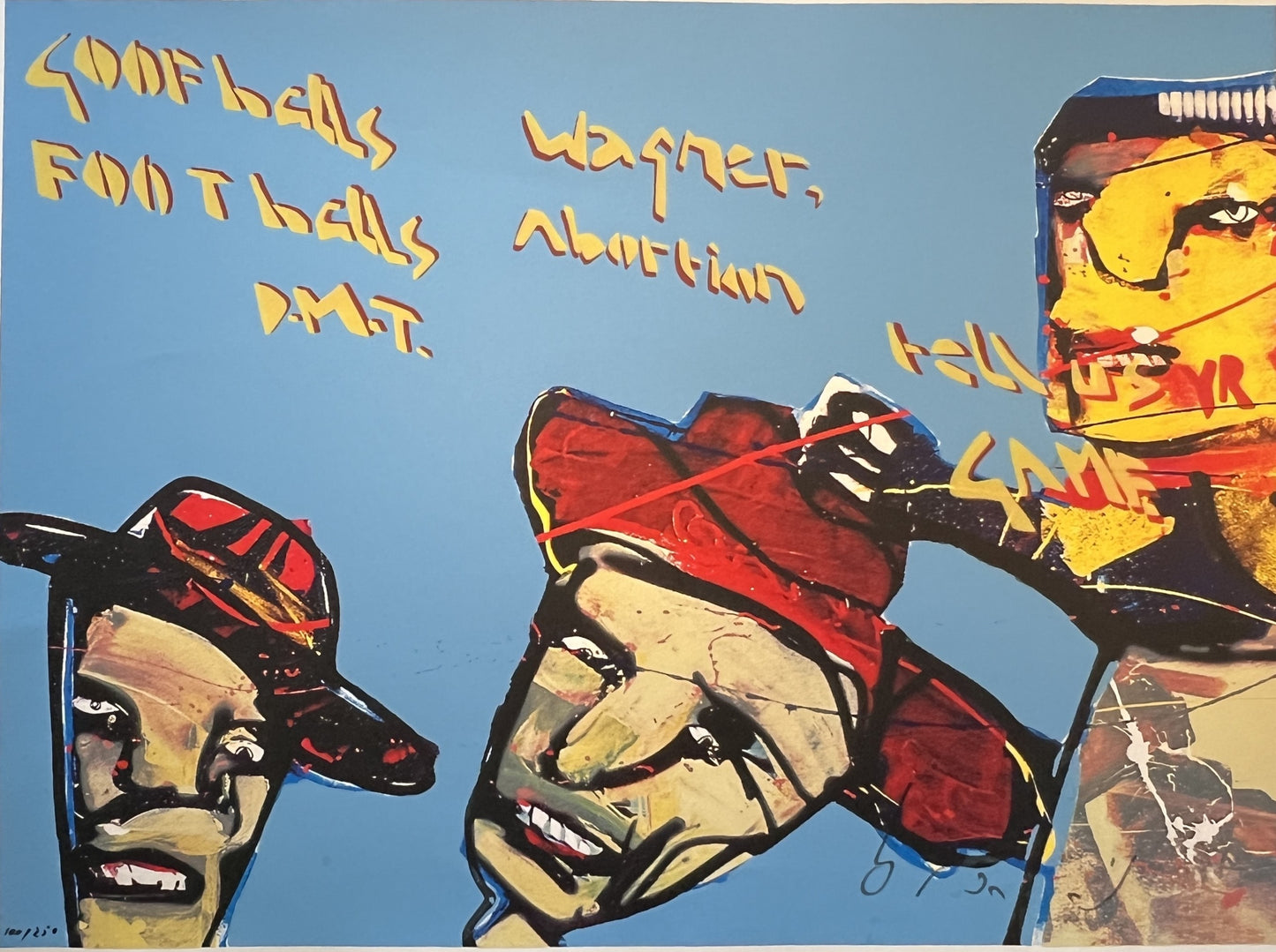 Herman Brood - Zeefdruk - Goofballs
