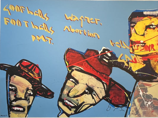 Herman Brood - Zeefdruk - Goofballs