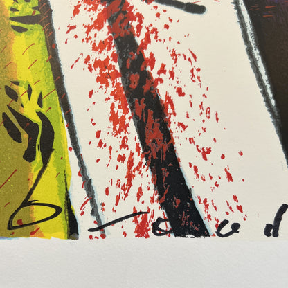 Herman Brood - Zeefdruk - OD = Passe