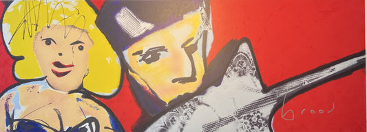 Herman Brood - Zeefdruk - Some like it hot
